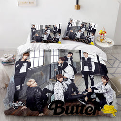 BTS Butter Cosplay Bedding Set Full Quilt Cover Without Filler (Online Order Only)