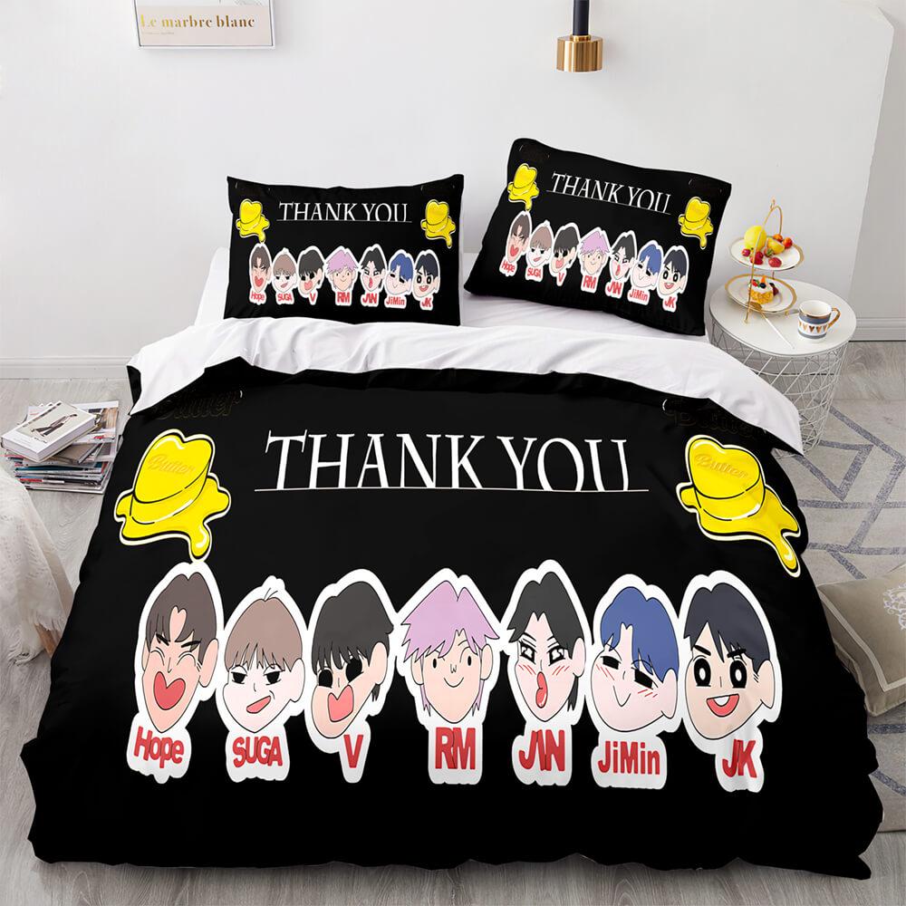 BTS Butter Bedding Set Duvet Covers (Online Order Only)