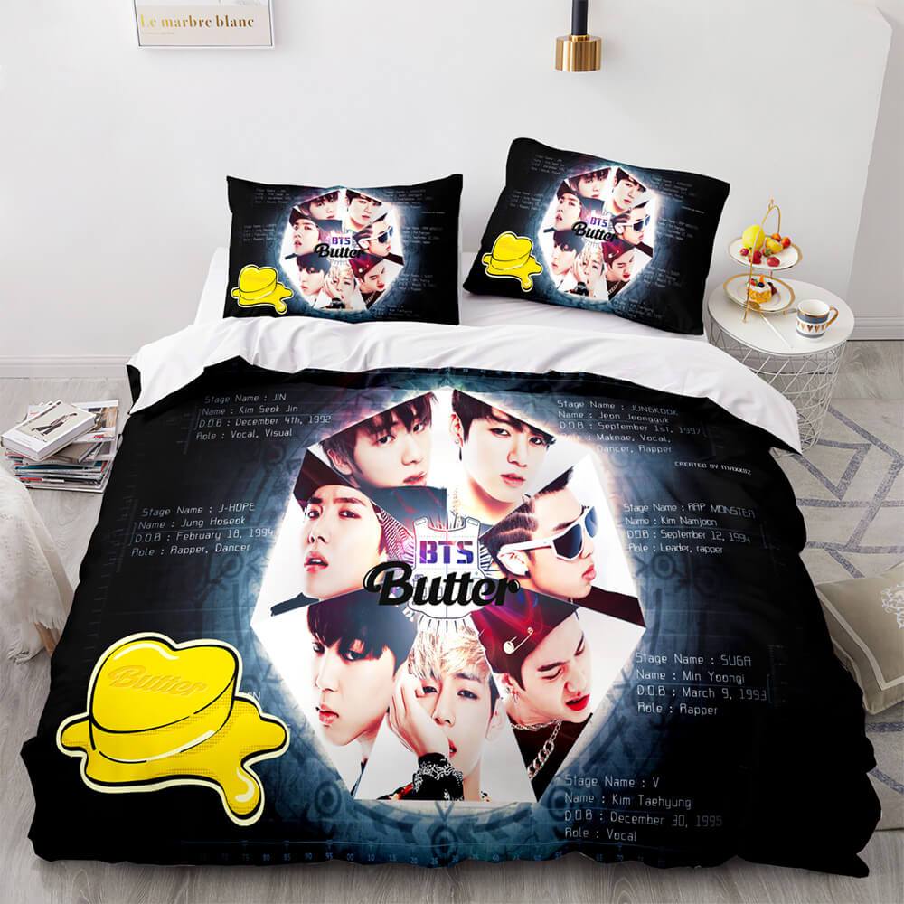BTS Butter Bedding Set Duvet Covers (Online Order Only)
