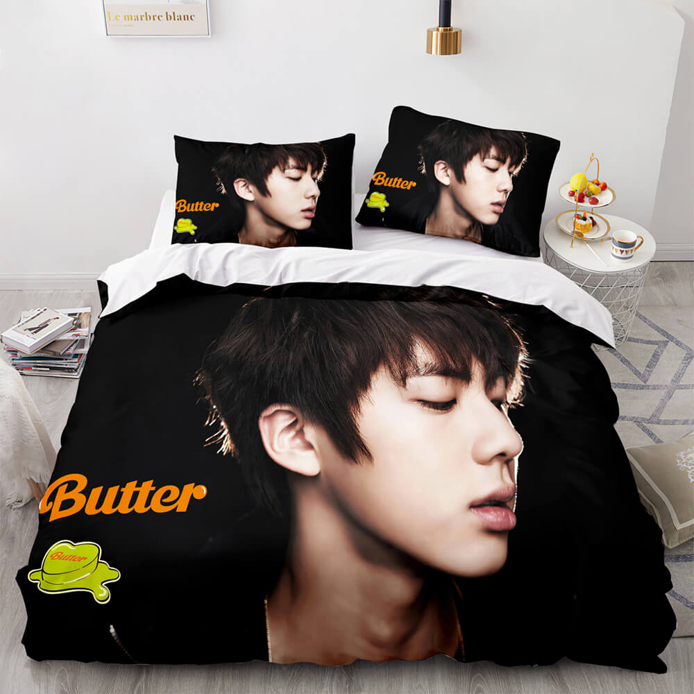BTS Butter Cosplay Soft Bedding Set Quilt Cover Without Filler (Online Order Only)