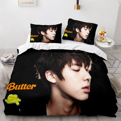 BTS Butter Cosplay Soft Bedding Set Quilt Cover Without Filler (Online Order Only)