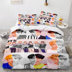 BTS Butter Cosplay Soft Bedding Set Quilt Cover Without Filler (Online Order Only)
