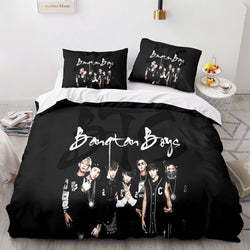 BTS Team Cosplay Bedding Set Quilt Covers Room Decoration (Online Order Only)