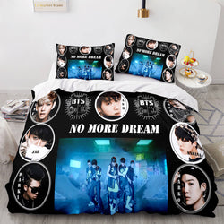 BTS Team Cosplay Bedding Set Quilt Covers Room Decoration (Online Order Only)