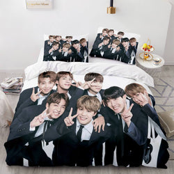 BTS Bedding Set Duvet Covers Bed Sets (Online Order Only)