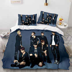 BTS Team Cosplay Bedding Set Quilt Covers Room Decoration (Online Order Only)