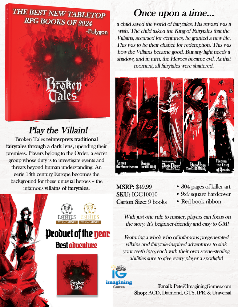 Broken Tales (RPG Book + PDF) Hardcover (ONLINE ORDER ONLY)