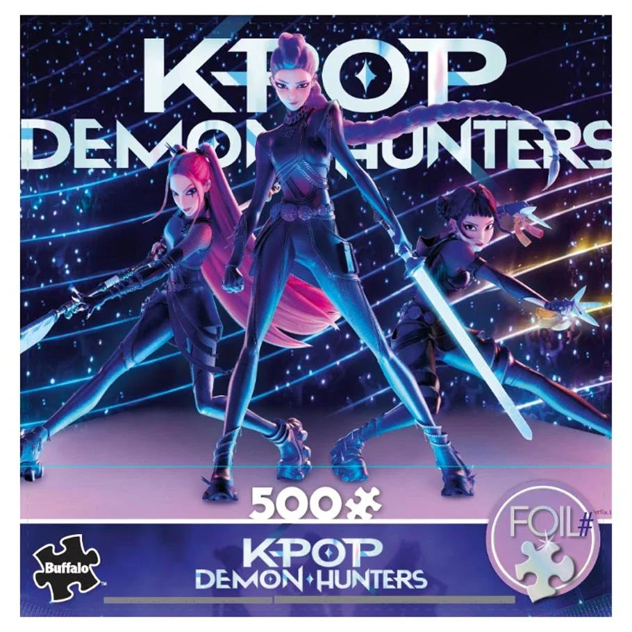 Puzzle: K-Pop Demon Hunters - Huntrix Battle (Foil) (500 Pieces)