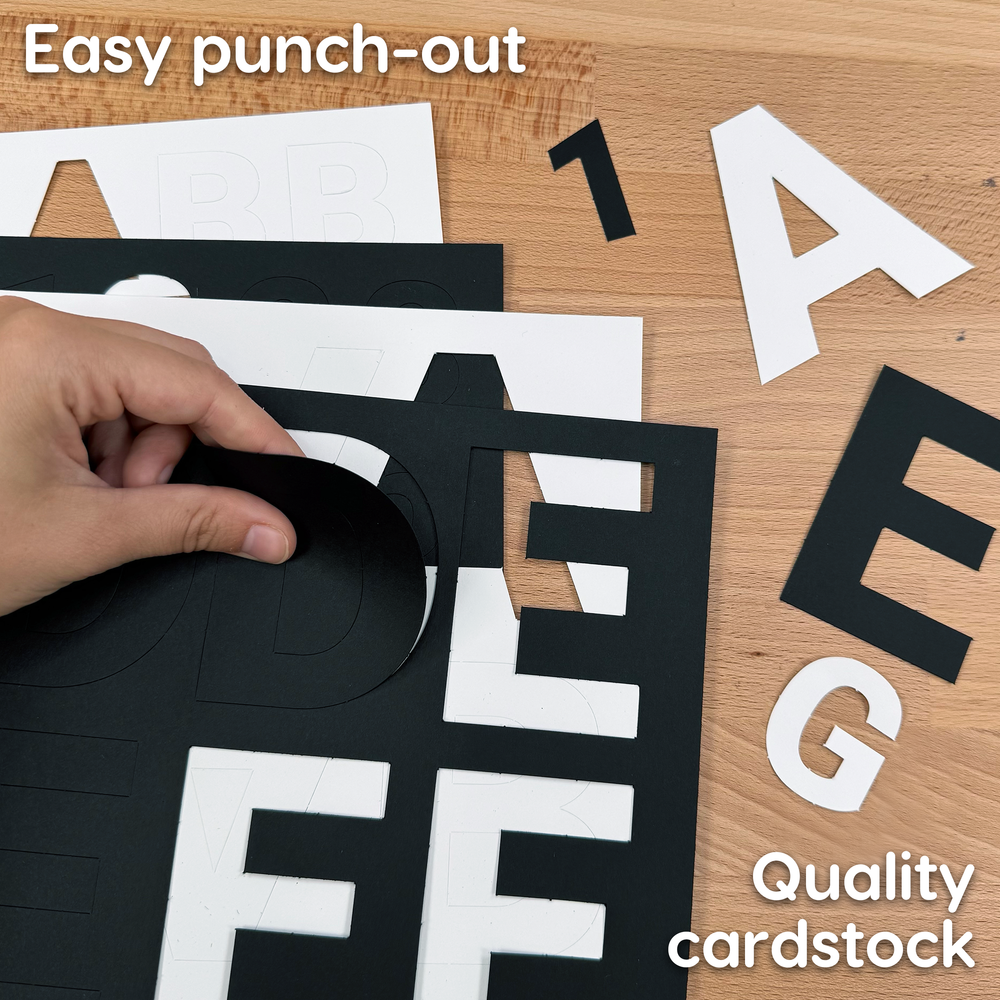 Bulletin Board Letters Combo – 2 Sizes (ONLINE ORDER ONLY)