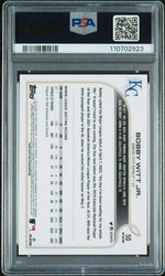 Graded 2022 Topps UK Edition Bobby Witt Jr. #50 Rookie RC Baseball Card PSA 10 Gem Mint (ONLINE ORDER ONLY)