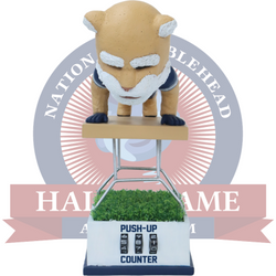 Cosmo the Cougar BYU Cougars Mascot Push-Up Counter Bobblehead (ONLINE ORDER ONLY)