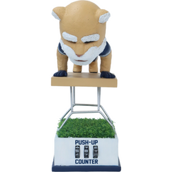 Cosmo the Cougar BYU Cougars Mascot Push-Up Counter Bobblehead (ONLINE ORDER ONLY)