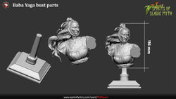 Baba Yaga – Slavic Spirit Female Miniature & Bust (ONLINE ORDER ONLY)