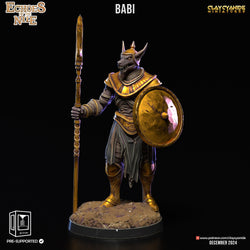 3D Printed Clay Cyanide Echoes of the Nile 28 32 mm D&D (Online Only)