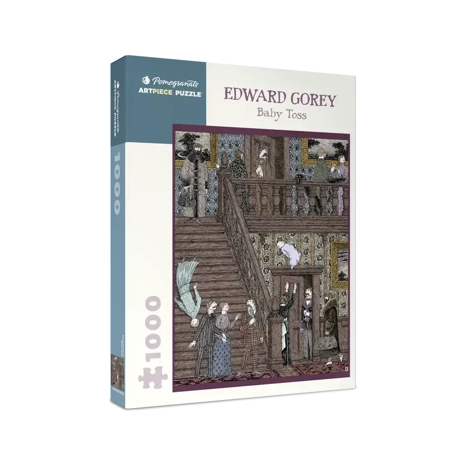 Baby Toss by Edward Gorey 1000 Piece Jigsaw Puzzle Pomegranate