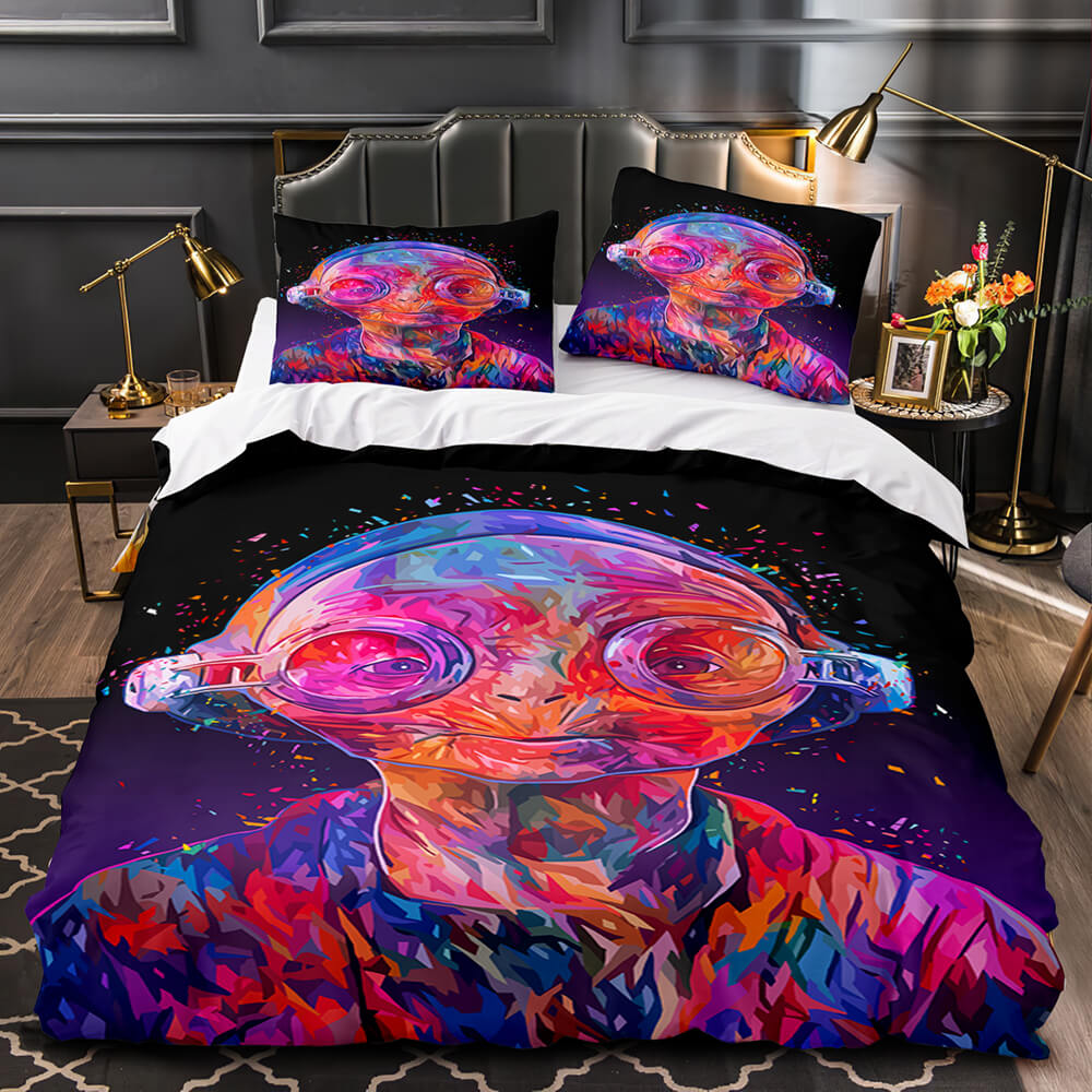 Master Yoda Print Bedding Set Quilt Duvet Covers (Online Order Only)