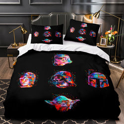Master Yoda Print Bedding Set Quilt Duvet Covers (Online Order Only)