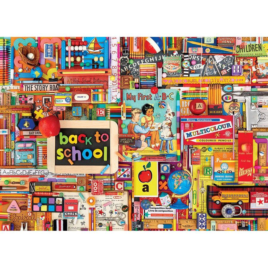 Back to School 1000 Piece Jigsaw Puzzle Cobble Hill (ONLINE ORDER ONLY)