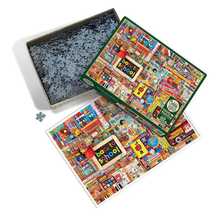 Back to School 1000 Piece Jigsaw Puzzle Cobble Hill (ONLINE ORDER ONLY)
