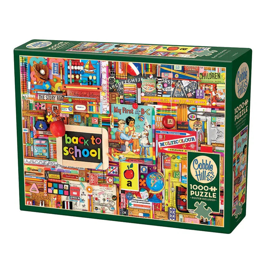Back to School 1000 Piece Jigsaw Puzzle Cobble Hill (ONLINE ORDER ONLY)