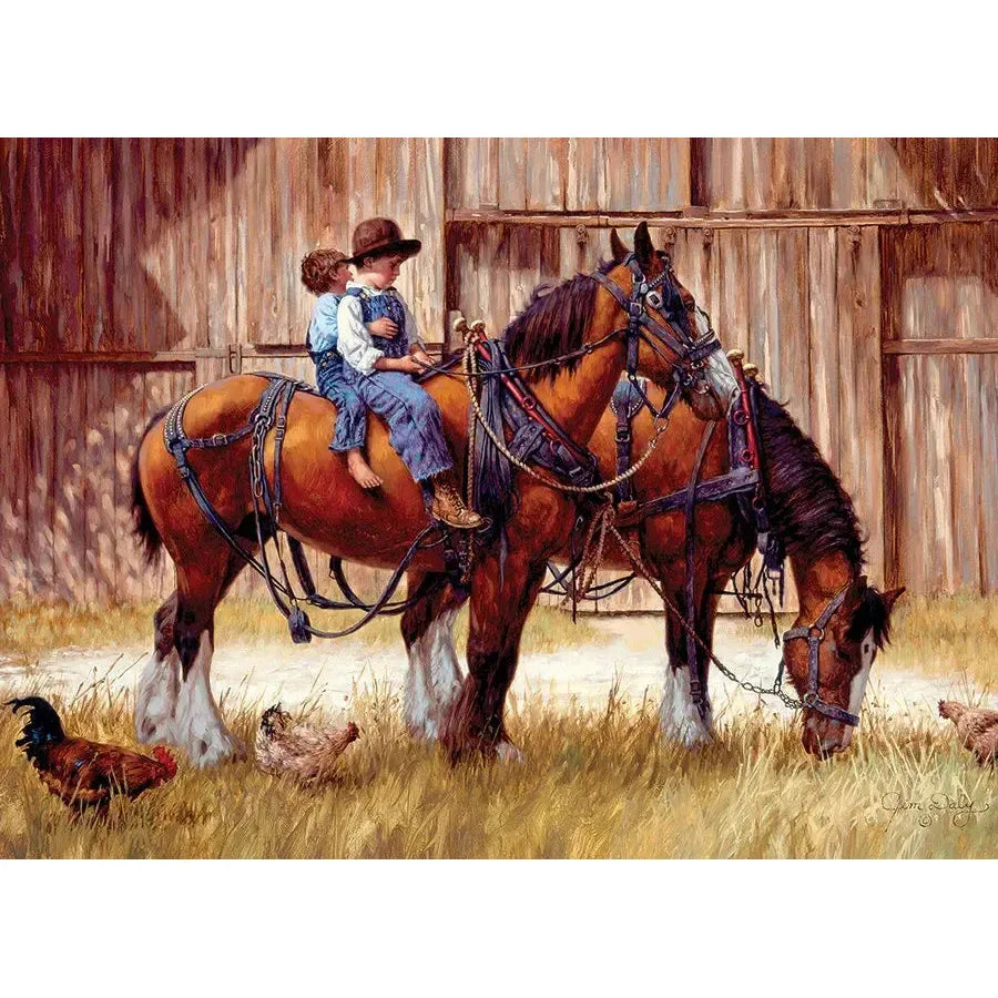 Back to the Barn 1000 Piece Jigsaw Puzzle Cobble Hill (ONLINE ORDER ONLY)