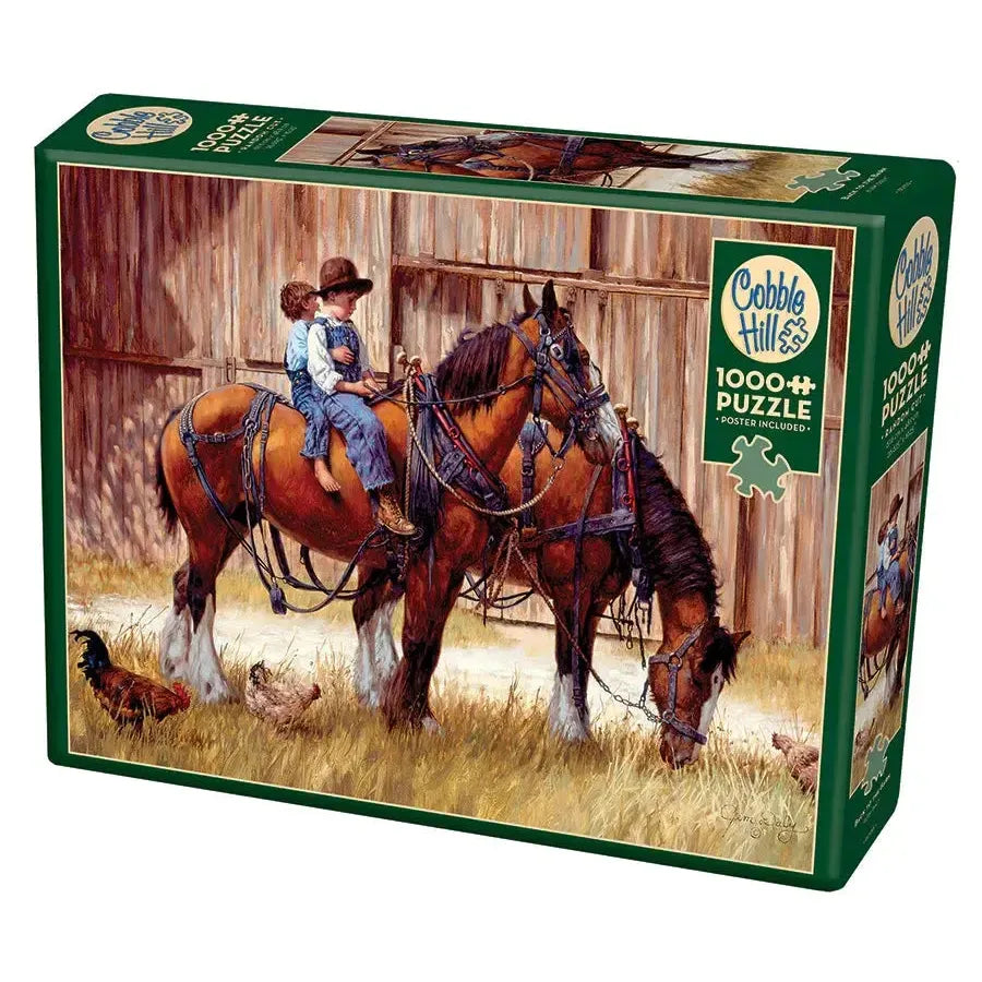 Back to the Barn 1000 Piece Jigsaw Puzzle Cobble Hill (ONLINE ORDER ONLY)