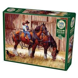 Back to the Barn 1000 Piece Jigsaw Puzzle Cobble Hill (ONLINE ORDER ONLY)