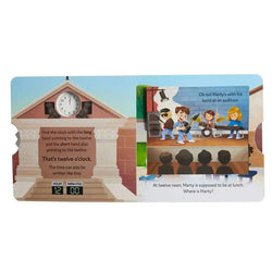 Back To the Future: Telling Time w/ Marty Mcfly Book (ONLINE ORDER ONLY)