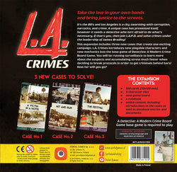 Detective: A Modern Crime Board Game: L.A. Crimes (ONLINE ORDER ONLY)