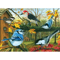 Backyard Feeder 1000 Piece Jigsaw Puzzle Jack Pine (ONLINE ORDER ONLY)