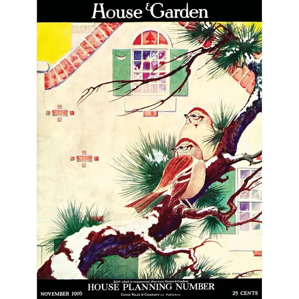 Backyard Sparrows 500 Piece Jigsaw Puzzle NYPC (ONLINE ORDER ONLY)