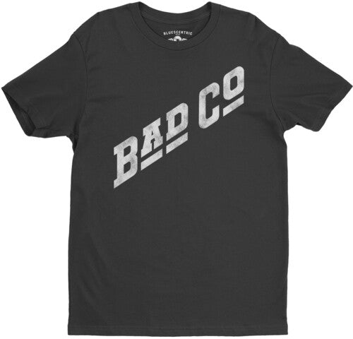 Bad Company Logo Black Lightweight Vintage Style T-Shirt (Large) [T-Shirt] (ONLINE ORDER ONLY)
