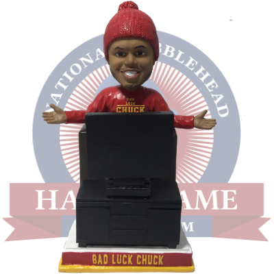 Bad Luck Chuck Kansas City Super Fan Bobblehead (ONLINE ORDER ONLY)