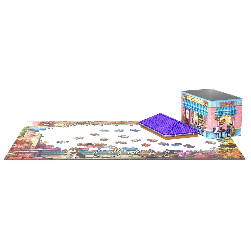 Bakery Shop 550 Piece Jigsaw Puzzle in Tin Eurographics