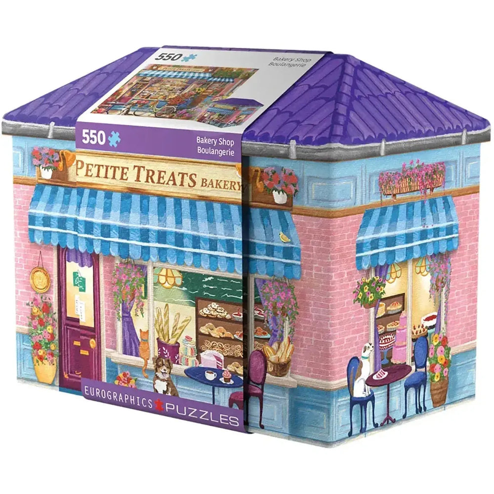 Bakery Shop 550 Piece Jigsaw Puzzle in Tin Eurographics