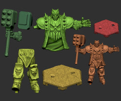 The Hammer Balbars – Armored Warrior Miniature (ONLINE ORDER ONLY)