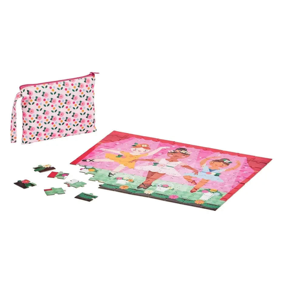 Ballerinas "On-the-Go" 49 Piece Double-Sided Jigsaw Puzzle Chronicle (ONLINE ORDER ONLY)