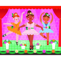 Ballerinas "On-the-Go" 49 Piece Double-Sided Jigsaw Puzzle Chronicle (ONLINE ORDER ONLY)