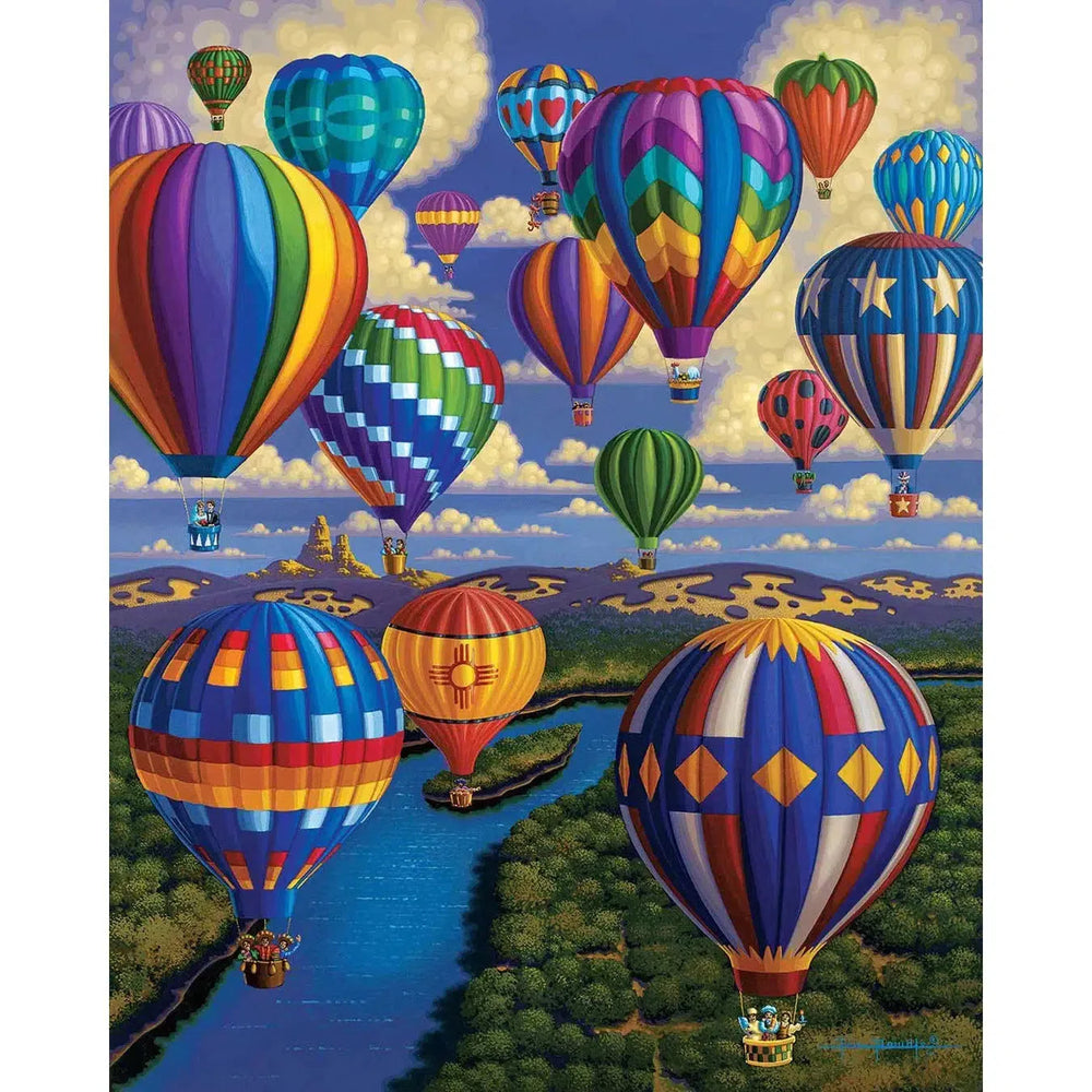 Balloon Festival 300 Piece Jigsaw Puzzle Dowdle (ONLINE ORDER ONLY)