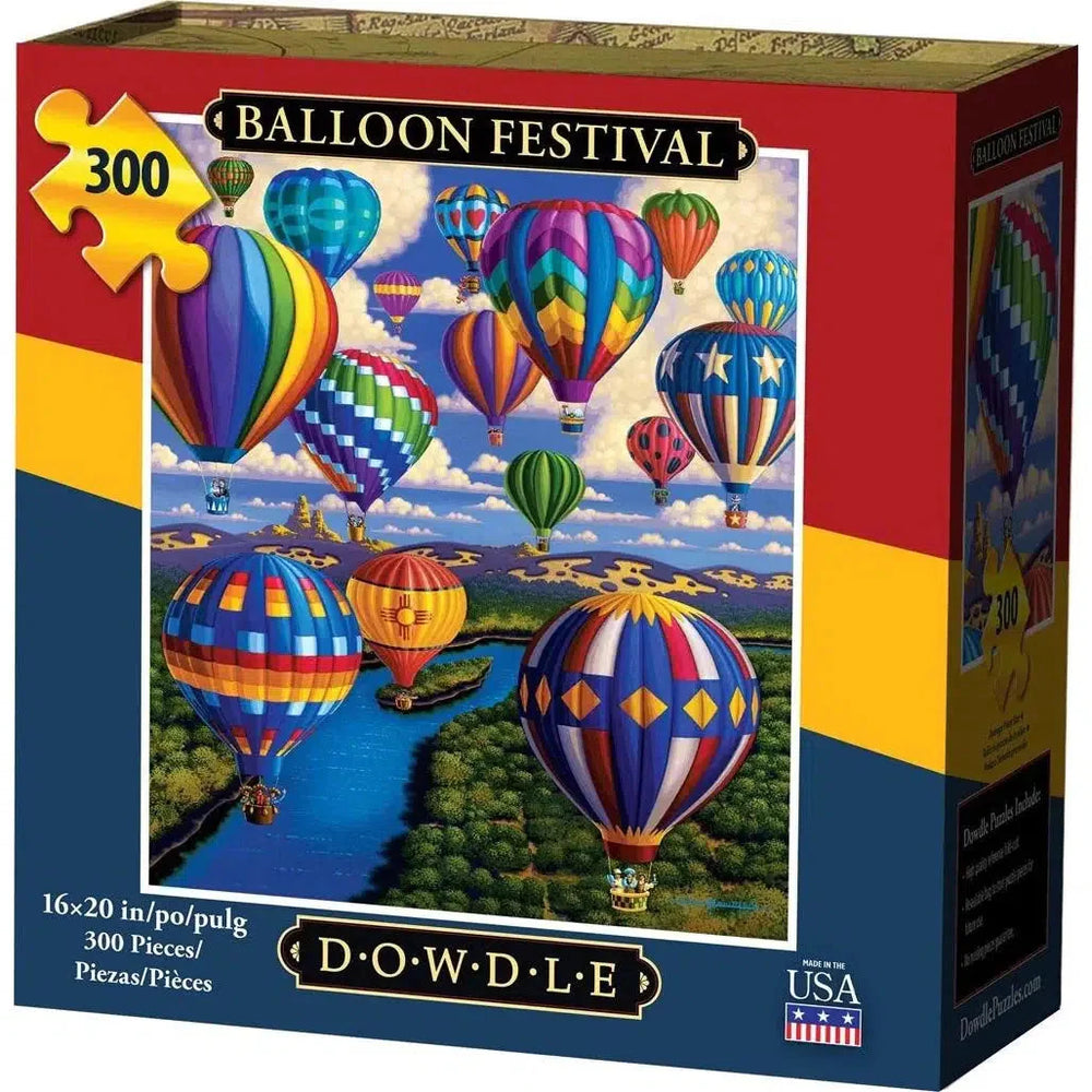 Balloon Festival 300 Piece Jigsaw Puzzle Dowdle (ONLINE ORDER ONLY)
