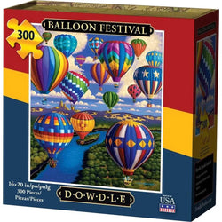 Balloon Festival 300 Piece Jigsaw Puzzle Dowdle (ONLINE ORDER ONLY)