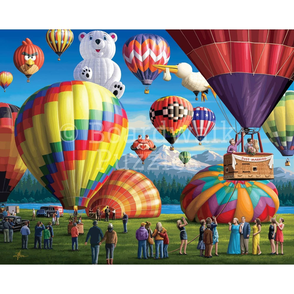Balloon Launch 1000 Piece Jigsaw Puzzle Boardwalk (ONLINE ORDER ONLY)