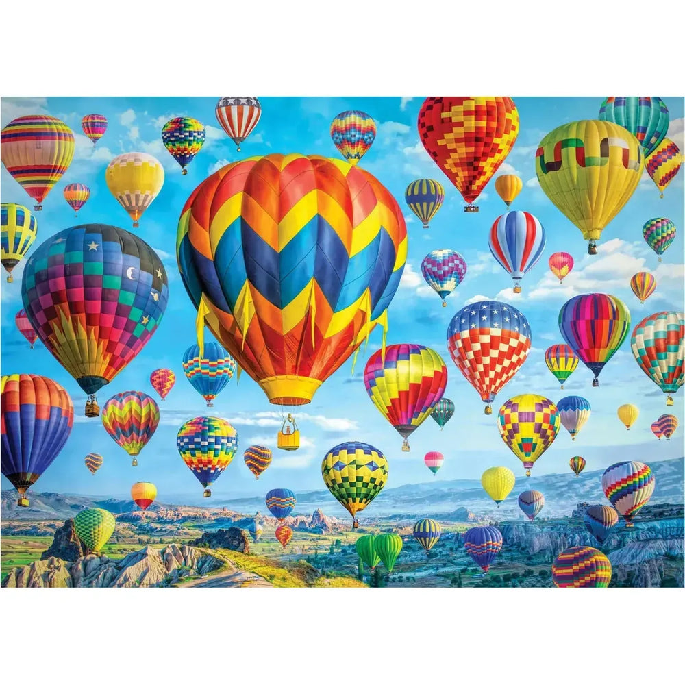 Balloons in Flight 1000 Piece Jigsaw Puzzle Peter Pauper