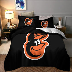 Baltimore Orioles Bedding Set Quilt Cover Without Filler (Online Order Only)