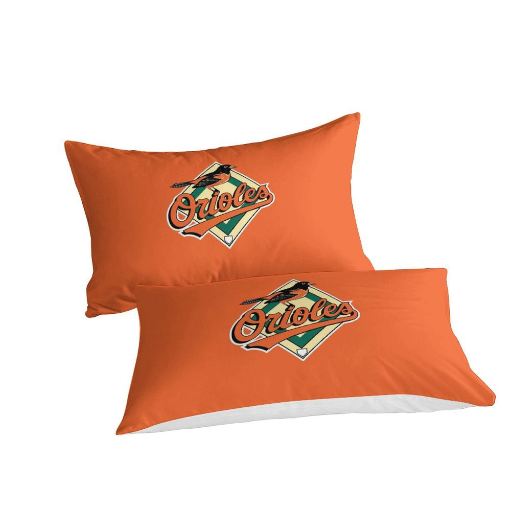 Baltimore Orioles Bedding Set Quilt Cover Without Filler (Online Order Only)