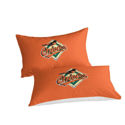 Baltimore Orioles Bedding Set Quilt Cover Without Filler (Online Order Only)