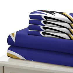 Baltimore Ravens Bedding Set Duvet Cover Without Filler (Online Order Only)