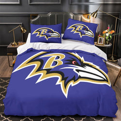 Baltimore Ravens Bedding Set Duvet Cover Without Filler (Online Order Only)
