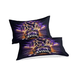 Baltimore Ravens Bedding Set Duvet Cover Without Filler (Online Order Only)
