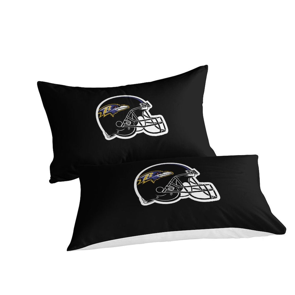 Baltimore Ravens Bedding Set Duvet Cover Without Filler (Online Order Only)